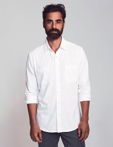 Knit Seasons Shirt - White