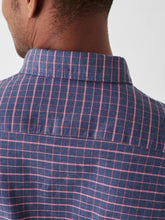 Load image into Gallery viewer, Stretch Oxford Shirt 2.0 - Blue Red Hayes Check
