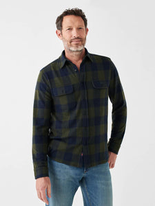 Legend™ Sweater Shirt - Navy Olive Blue