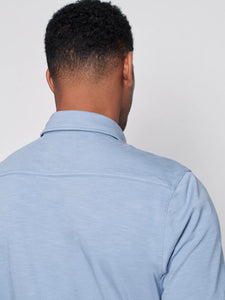 Short-Sleeve Knit Seasons Shirt - Mariner