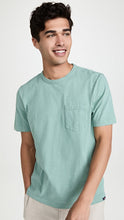 Load image into Gallery viewer, Sunwashed Pocket Tee - JADE
