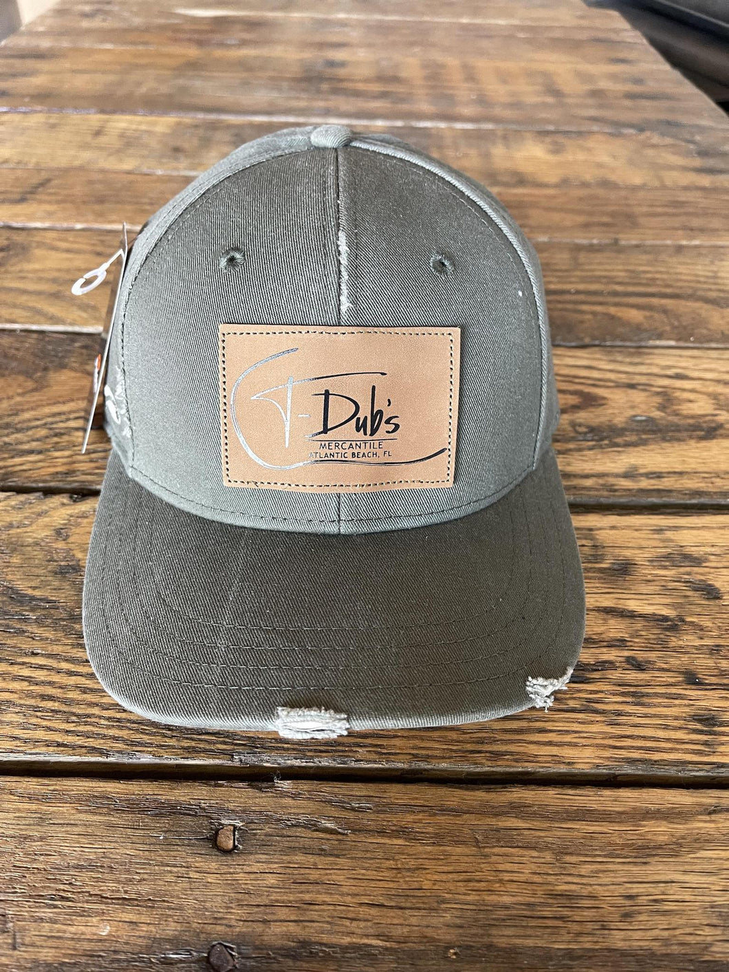 HAT XTREME WASH OLIVE PATCH