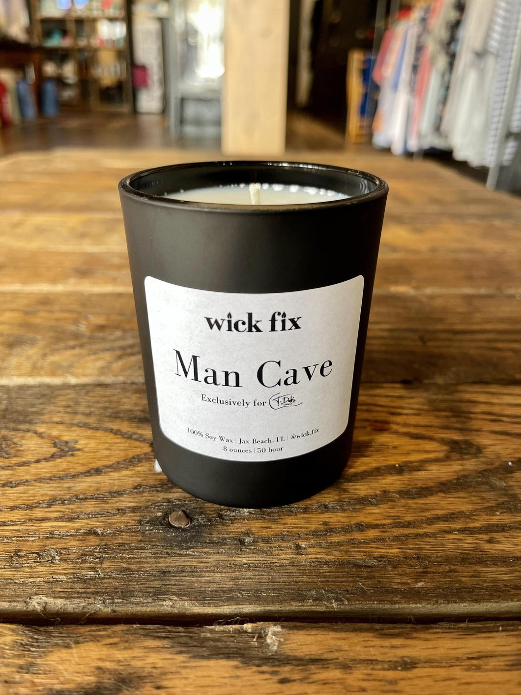 MAN CAVE 8OZ CANDLE