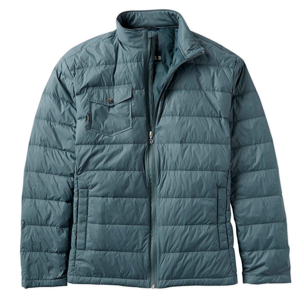 HILGARD QUILTED DOWN JACKET - Grey Elm