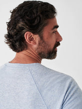Load image into Gallery viewer, Cloud™ Long-Sleeve Henley - Light Blue Heather
