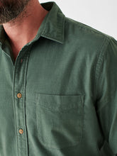 Load image into Gallery viewer, Stretch Corduroy Shirt - Laurel Wreath
