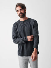 Load image into Gallery viewer, Cloud™ Long-Sleeve Henley - Charcoal Heather
